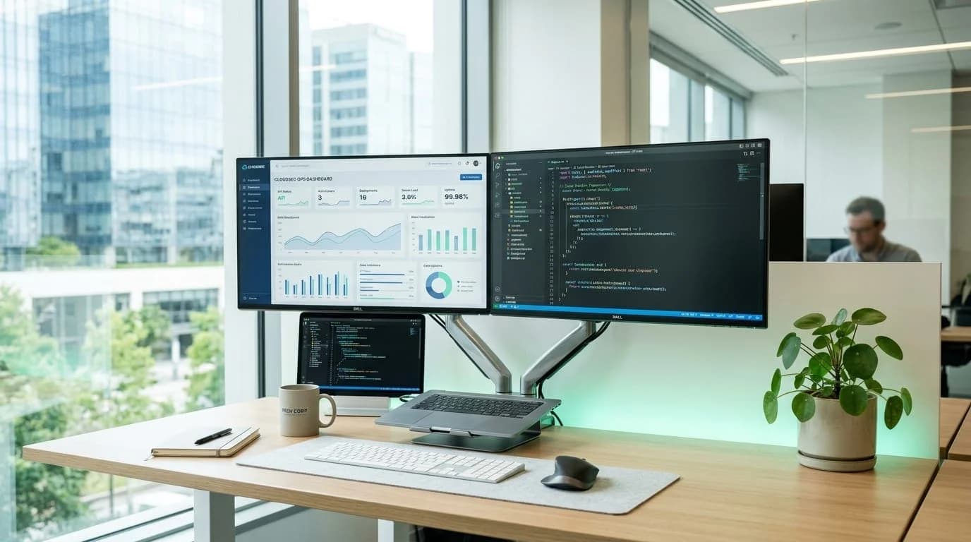 Enterprise software engineering, SaaS and cloud operations workspace